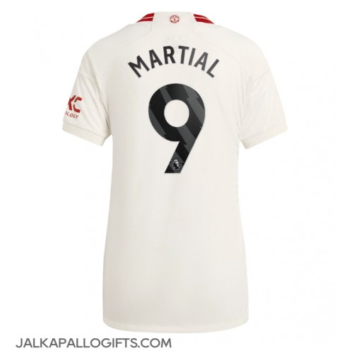 Manchester United Anthony Martial #9 Kolmaspaita Naiset 2023-24 Lyhythihainen